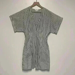 BP | Striped Button Down Mini Dress